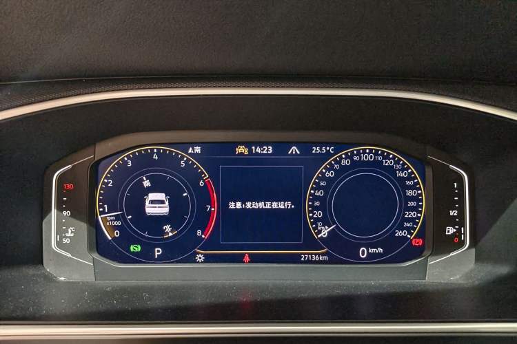 Used Volkswagen Tharu 2023 300TSI Two-Wheel-Drive Full Moon Edition Instrument Cluster
