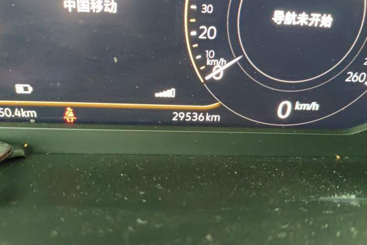 Used Volkswagen Tharu 2023 300TSI Two-Wheel-Drive Full Moon Edition Odometer Close Up