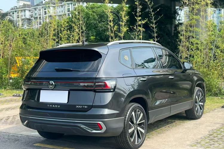 Used Volkswagen Tharu 2023 300TSI Two-Wheel-Drive Moonlight Edition Rear Right 45 Deg