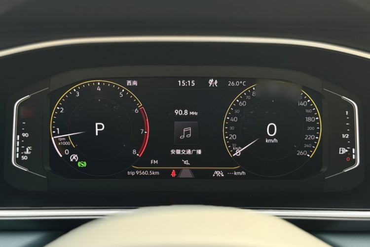 Used Volkswagen Tharu 2023 300TSI Two-Wheel-Drive Full Moon Edition Instrument Cluster