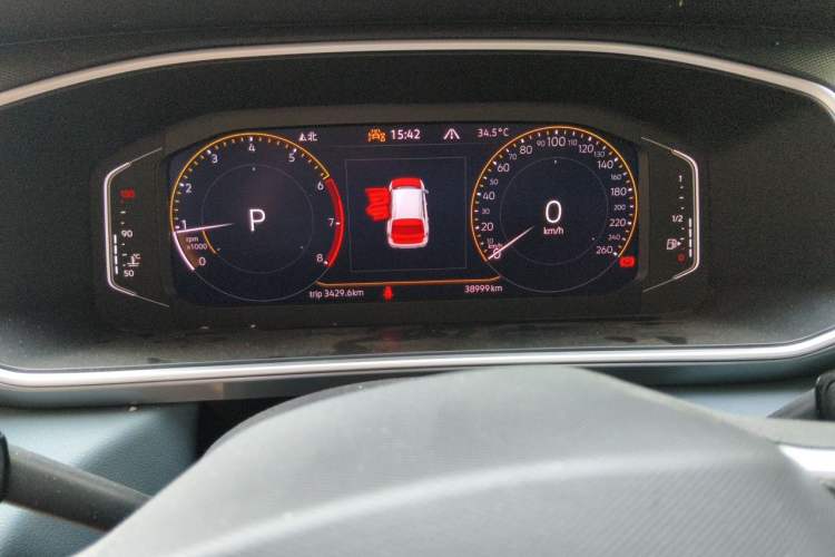 Used Volkswagen Tharu 2023 300TSI Two-Wheel-Drive Full Moon Edition Instrument Cluster