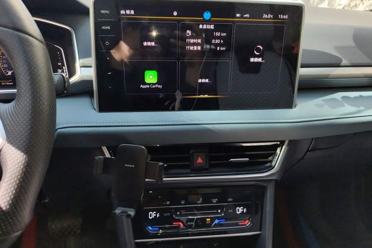 Used Volkswagen Tharu 2023 300TSI Two-Wheel-Drive Full Moon Edition Audio And AC Panel