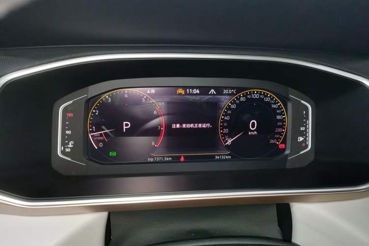 Used Volkswagen Tharu 2023 300TSI Two-Wheel-Drive Full Moon Edition Instrument Cluster