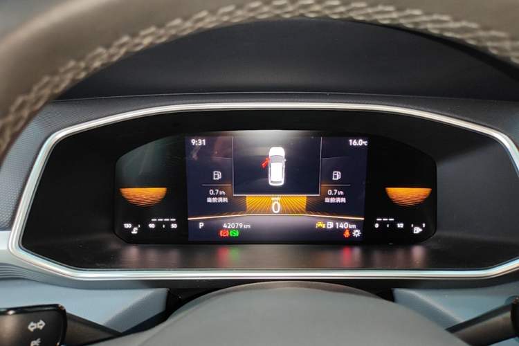 Used Volkswagen Tharu 2023 300TSI Two-Wheel-Drive Moonlight Edition Instrument Cluster