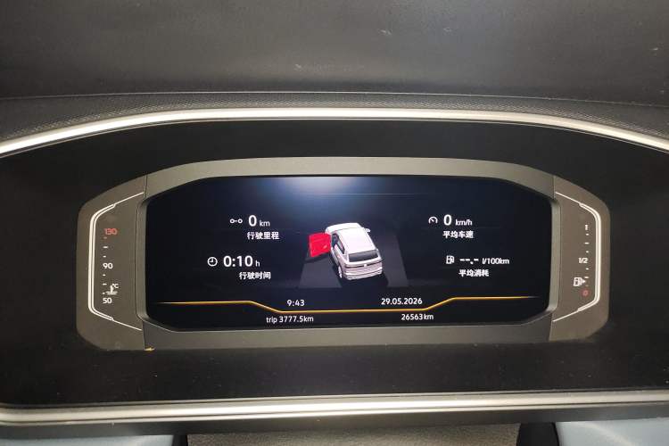 Used Volkswagen Tharu 2023 300TSI Two-Wheel-Drive Full Moon Edition Instrument Cluster