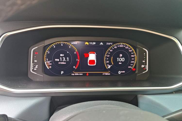 Used Volkswagen Tharu 2023 300TSI Two-Wheel-Drive Full Moon Edition Instrument Cluster
