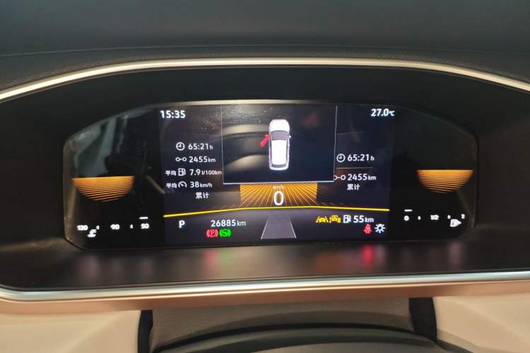 Used Volkswagen Tharu 2023 300TSI Two-Wheel-Drive Moonlight Edition Instrument Cluster
