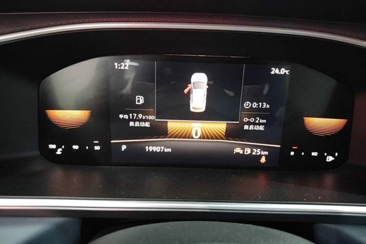 Used Volkswagen Tharu 2023 300TSI Two-Wheel-Drive Moonlight Edition Instrument Cluster