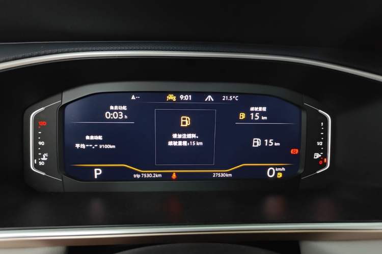 Used Volkswagen Tharu 2023 300TSI Two-Wheel-Drive Full Moon Edition Instrument Cluster