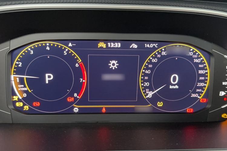 Used Volkswagen Tharu 2023 300TSI Two-Wheel-Drive Full Moon Edition Instrument Cluster