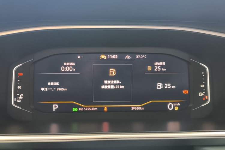 Used Volkswagen Tharu 2023 300TSI Two-Wheel-Drive Full Moon Edition Instrument Cluster