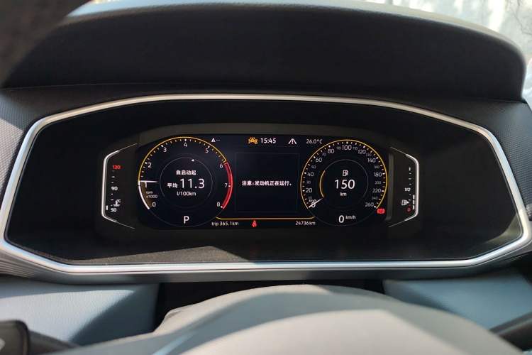 Used Volkswagen Tharu 2023 300TSI Two-Wheel-Drive Full Moon Edition Instrument Cluster