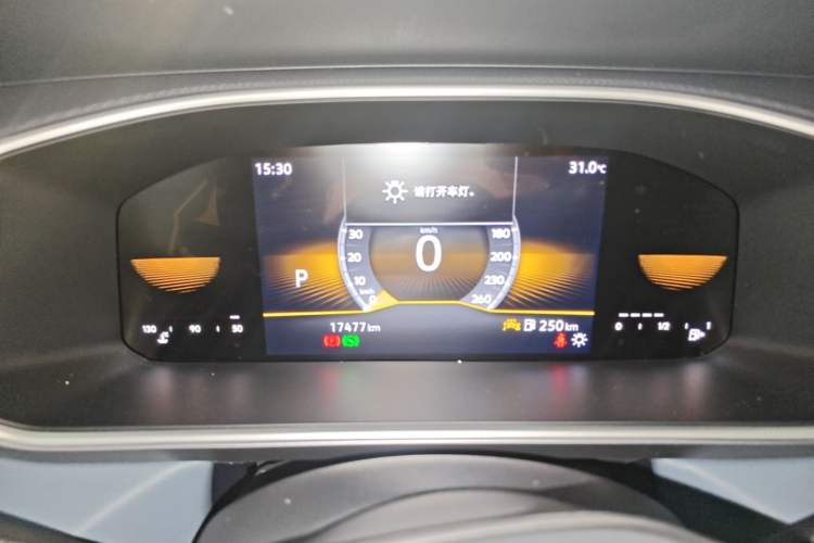 Used Volkswagen Tharu 2023 300TSI Two-Wheel-Drive Moonlight Edition Instrument Cluster