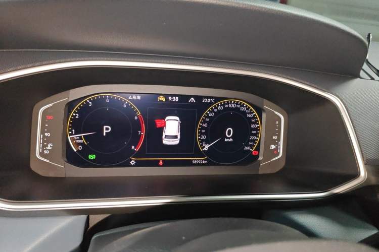 Used Volkswagen Tharu 2023 300TSI Two-Wheel-Drive Full Moon Edition Instrument Cluster