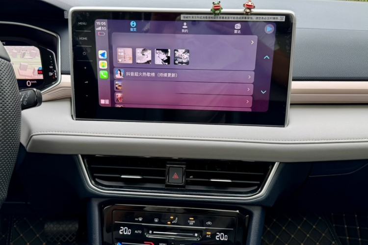 Used Volkswagen Tharu 2024 300TSI Two-Wheel-Drive Full Moon Edition Audio And AC Panel