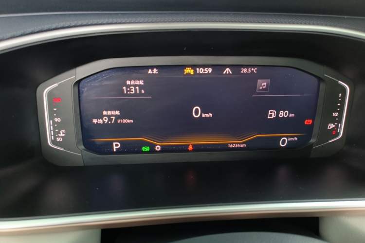Used Volkswagen Tharu 2024 300TSI Two-Wheel-Drive Full Moon Edition Instrument Cluster