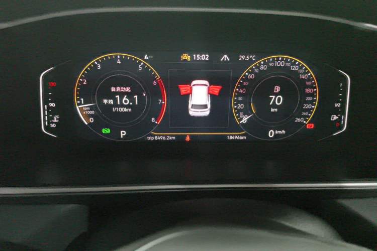 Used Volkswagen Tharu 2024 300TSI Two-Wheel-Drive Full Moon Edition Instrument Cluster