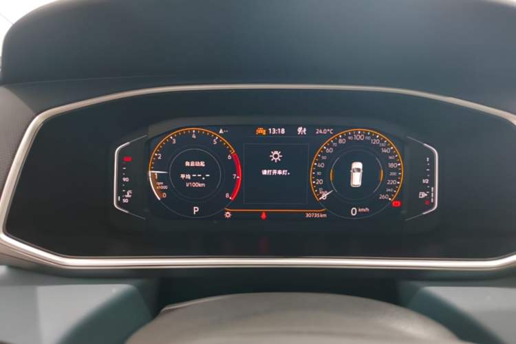 Used Volkswagen Tharu 2024 300TSI Two-Wheel-Drive Moon Luxury Edition Instrument Cluster