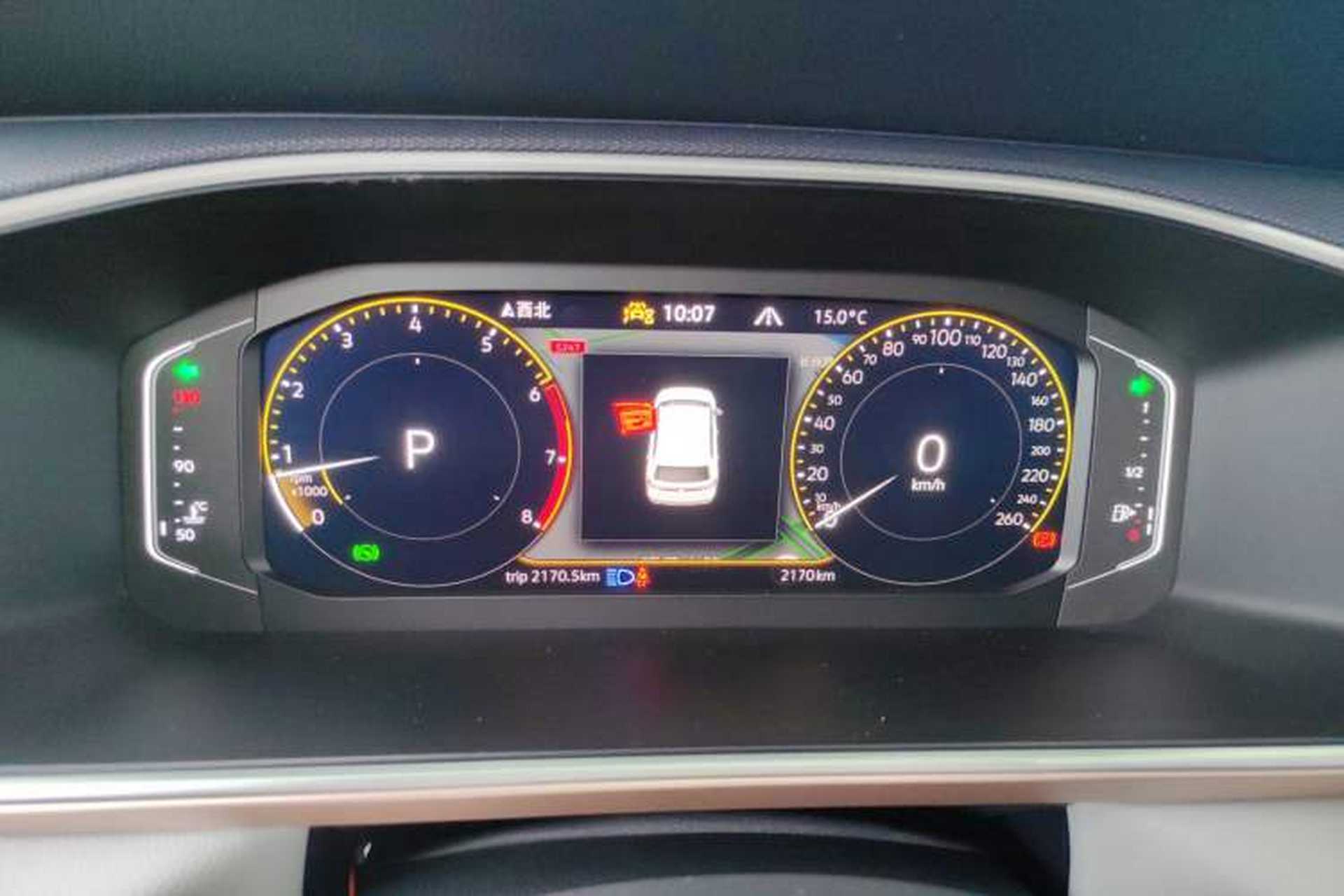 Used Volkswagen Tharu 2024 300TSI Two-Wheel-Drive Full Moon Edition Instrument Cluster