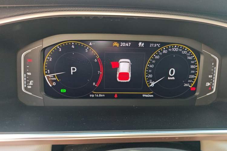 Used Volkswagen Tharu 2024 300TSI Two-Wheel-Drive Full Moon Edition Instrument Cluster