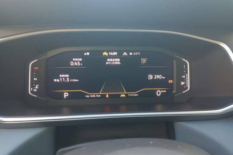 Used Volkswagen Tharu 2024 300TSI Two-Wheel-Drive Full Moon Edition Instrument Cluster