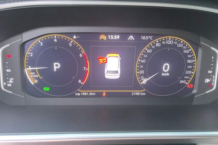 Used Volkswagen Tharu 2024 300TSI Two-Wheel-Drive Full Moon Edition Instrument Cluster