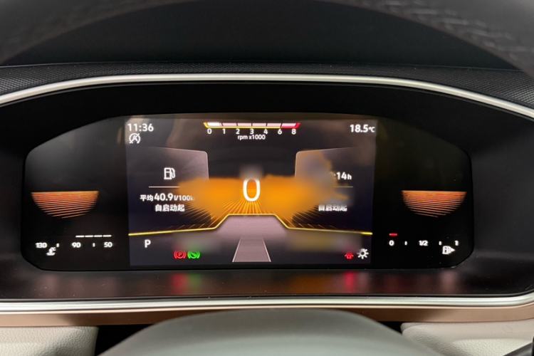 Used Volkswagen Tharu 2024 300TSI Two-Wheel-Drive Moonlight Edition Instrument Cluster