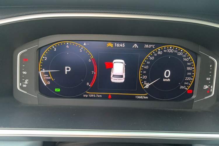 Used Volkswagen Tharu 2024 300TSI Two-Wheel-Drive Full Moon Edition Instrument Cluster