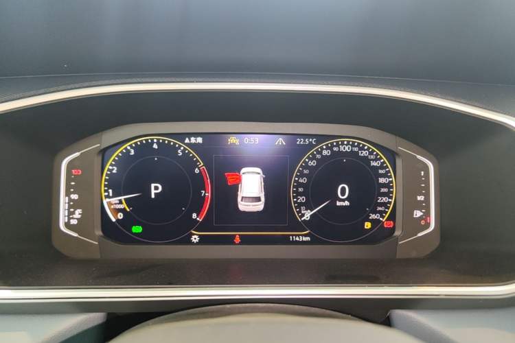 Used Volkswagen Tharu 2024 300TSI Two-Wheel-Drive Moon Luxury Edition Instrument Cluster