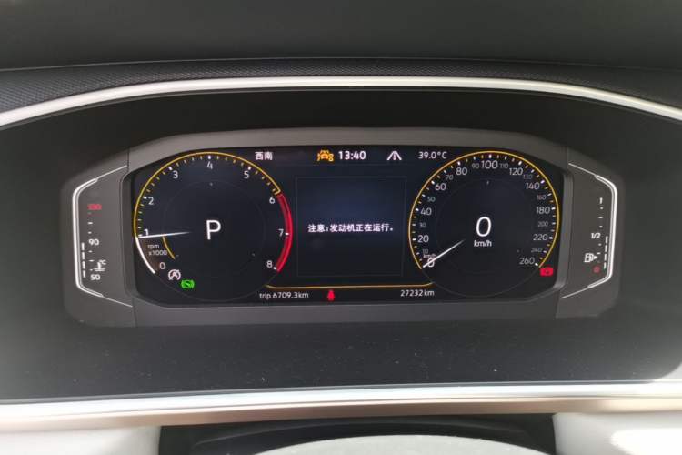 Used Volkswagen Tharu 2024 300TSI Two-Wheel-Drive Full Moon Edition Instrument Cluster