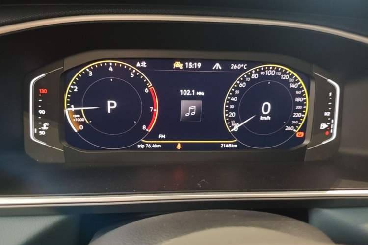 Used Volkswagen Tharu 2024 300TSI Two-Wheel-Drive Moon Luxury Edition Instrument Cluster