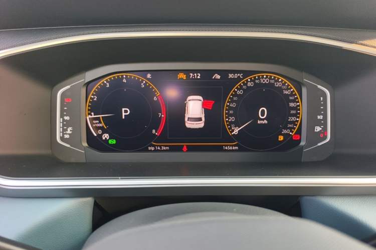 Used Volkswagen Tharu 2024 300TSI Two-Wheel-Drive Moon Luxury Edition Instrument Cluster