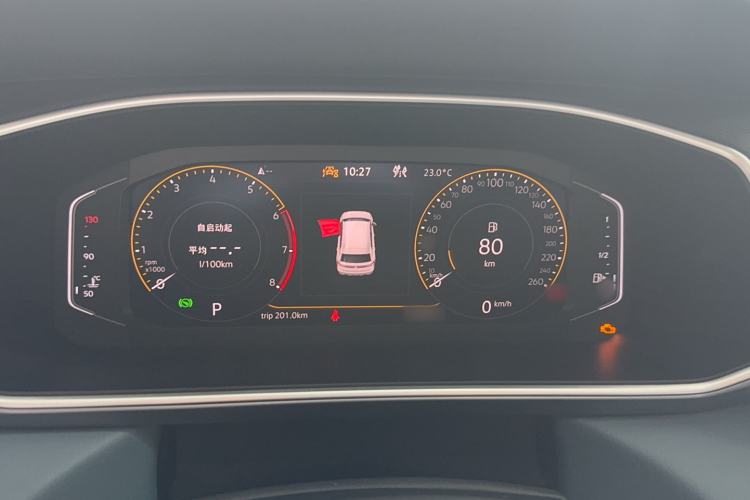 Used Volkswagen Tharu 2024 300TSI Two-Wheel-Drive Full Moon Edition Instrument Cluster