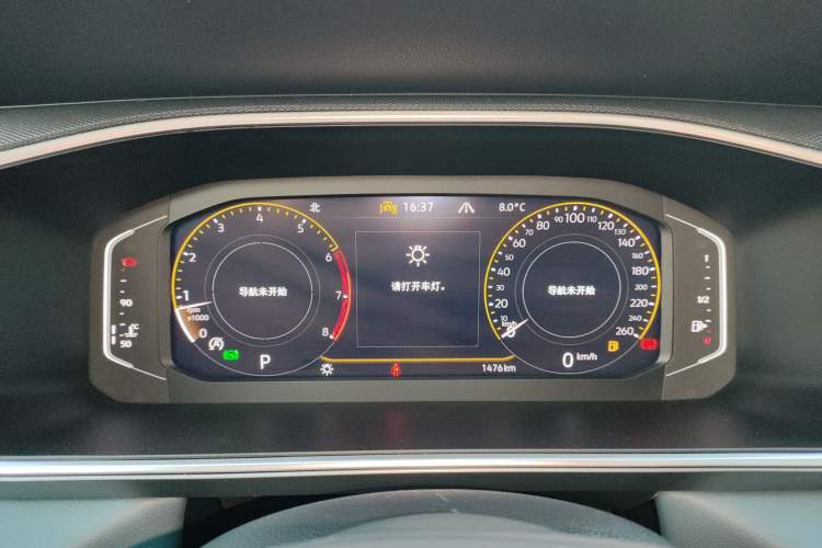 Used Volkswagen Tharu 2024 300TSI Two-Wheel-Drive Moon Luxury Edition Instrument Cluster