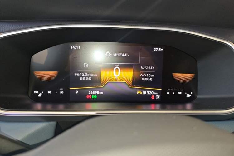 Used Volkswagen Tharu 2024 300TSI Two-Wheel-Drive Moonlight Edition Instrument Cluster