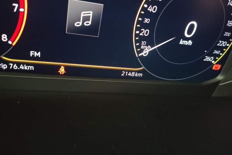 Used Volkswagen Tharu 2024 300TSI Two-Wheel-Drive Moon Luxury Edition Odometer Close Up