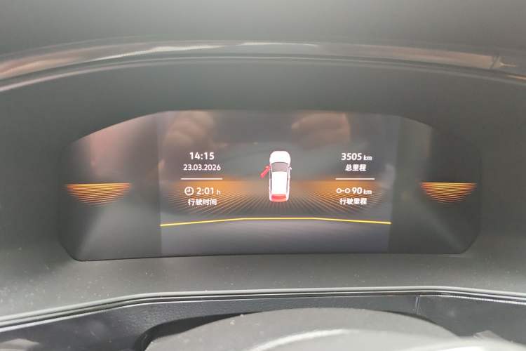 Used Volkswagen Tharu 2025 New Sharp 1.5L Sharp Edition Odometer Close Up