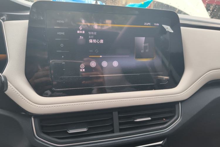 Used Volkswagen Tharu 2025 New Sharp 1.5L Ambitious Edition Audio And AC Panel