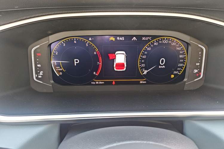 Used Volkswagen Tharu 2025 300TSI Two-Wheel-Drive Moonlight Edition Instrument Cluster