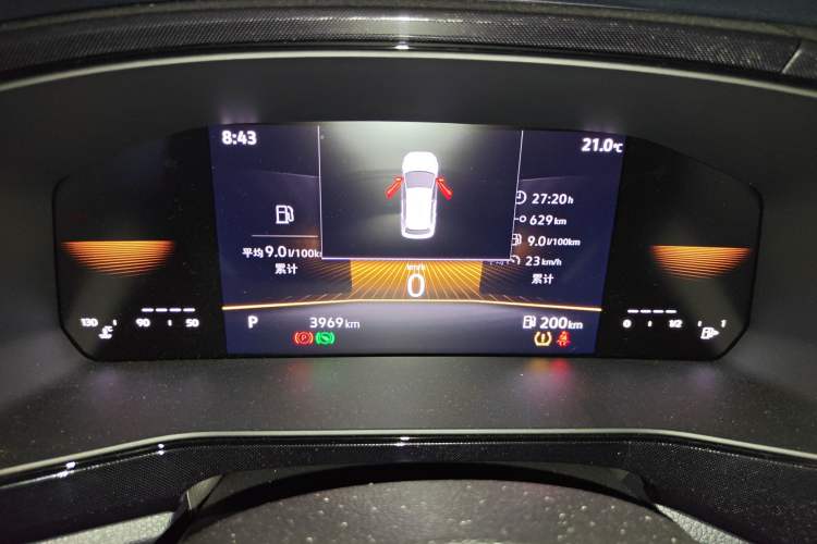 Used Volkswagen Tharu 2025 New Sharp 1.5L Sharp Edition Instrument Cluster