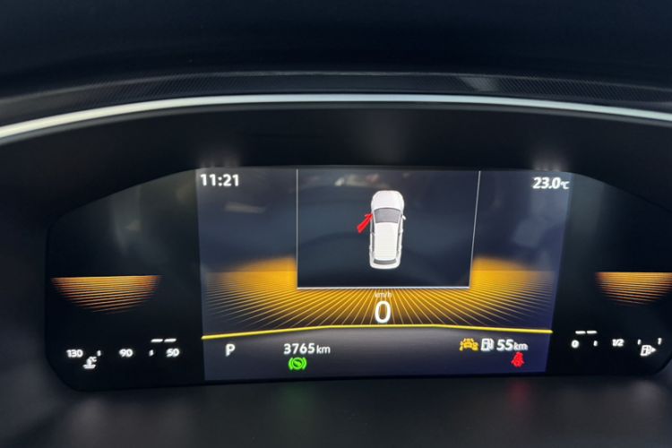 Used Volkswagen Tharu 2025 New Sharp 1.5L Ambitious Edition Odometer Close Up