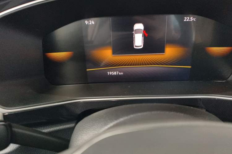 Used Volkswagen Tharu 2025 New Sharp 1.5L Ambitious Edition Odometer Close Up