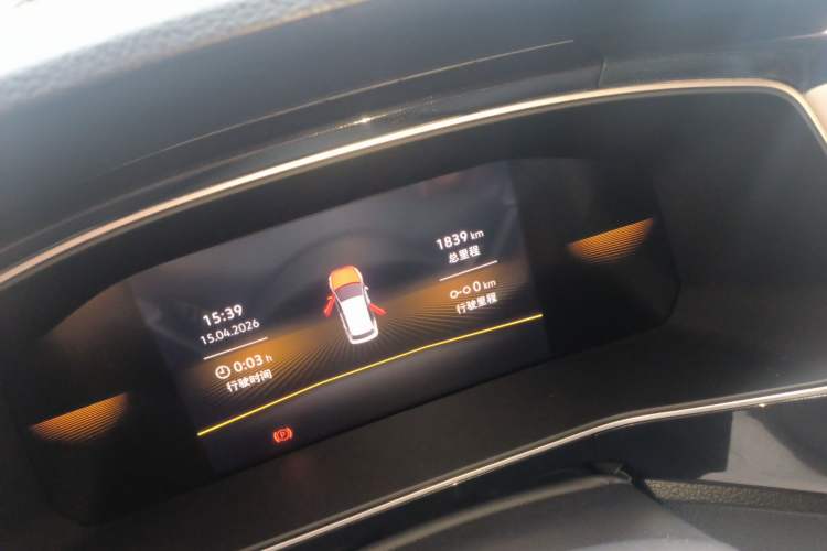 Used Volkswagen Tharu 2025 New Sharp 1.5L Ambitious Edition Odometer Close Up