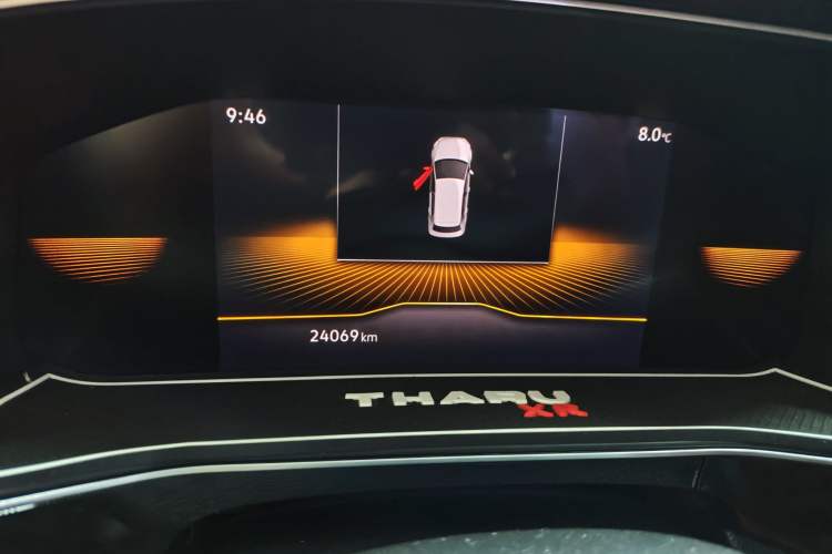 Used Volkswagen Tharu 2025 New Sharp 1.5L Sharp Edition Odometer Close Up