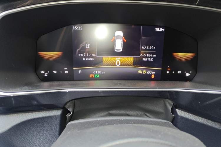 Used Volkswagen Tharu 2025 New Sharp 1.5L Ambitious Edition Odometer Close Up