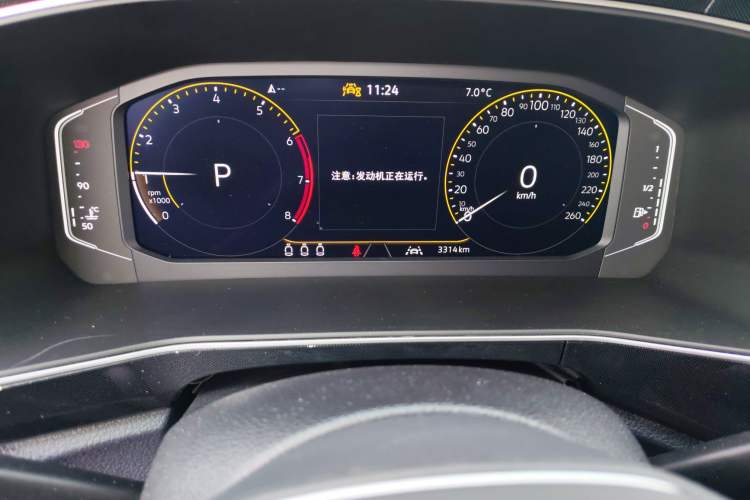 Used Volkswagen Tharu 2026 Model Xinrui 300TSI Ruixiang Edition Odometer Close Up