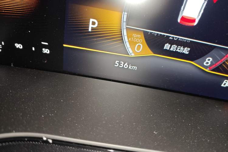 Used Volkswagen Tharu 2026 Model Xinrui 1.5L Rujin Edition Odometer Close Up