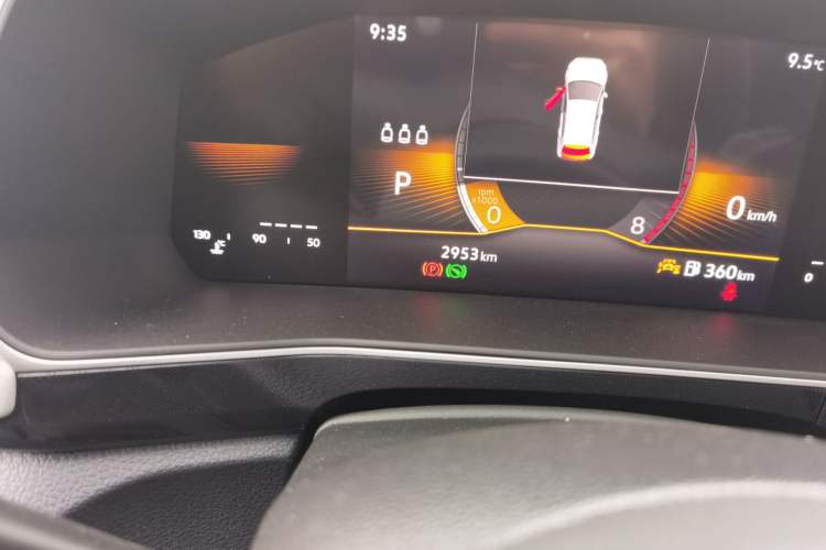 Used Volkswagen Tharu 2026 Model Xinrui 1.5L Ruiyi Edition Odometer Close Up