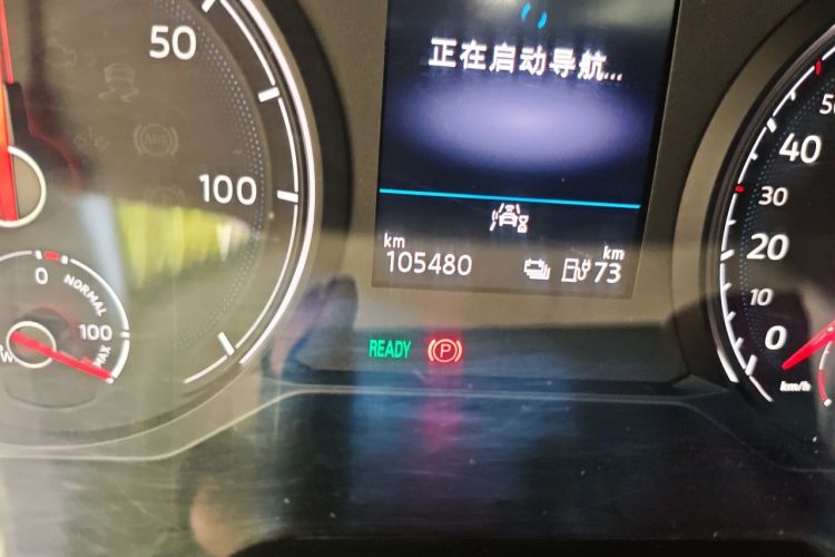 Used Volkswagen Tharu New Energy 2021 Panoramic Deluxe Edition Odometer Close Up