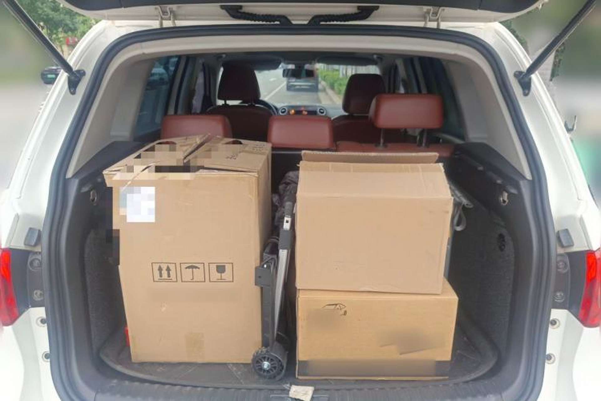 Used Volkswagen Tiguan 2009 2.0 TSI Luxury Edition Trunk